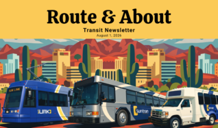 Sun Tran Route & About Newsletter banner image